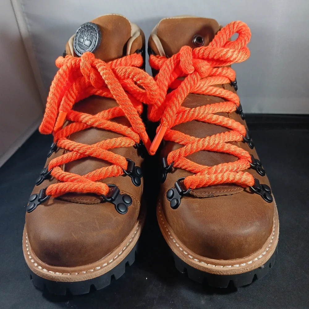 Timberland x Nina Chanel 78 Hiker Boot in Saddle Brown Men's size 3